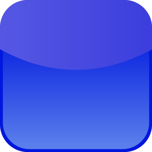 Blå ikonet vector illustrasjon