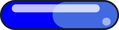 Mavi hap şeklindeki düğme