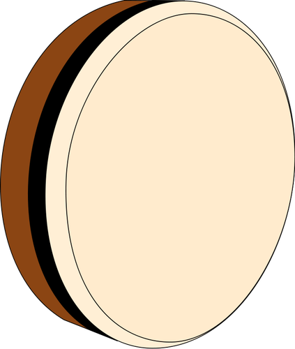 Bodhrán Trommel Vektor-Bild