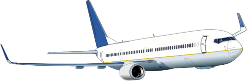 Imagine vectorială de Boeing 737