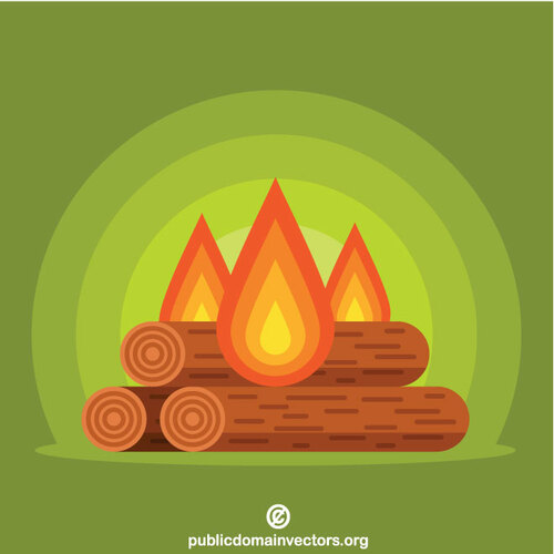 Design piatto bonfire