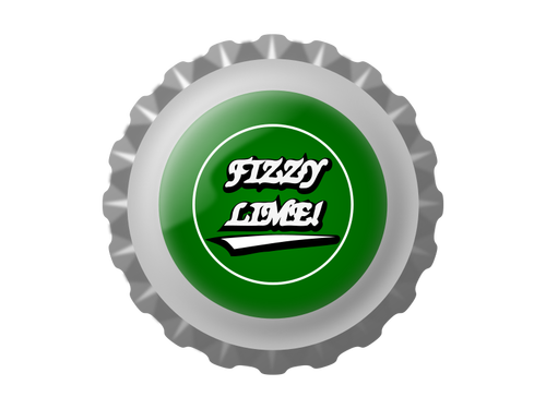 Vector image of bottle cap