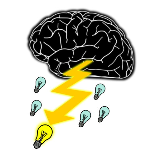 Brainstormen pictogram