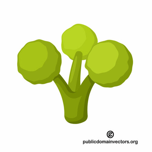 Broccoli vector clip art