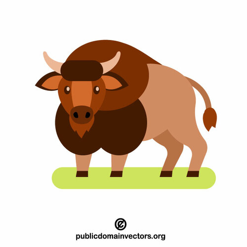 Buffalo di clip art di grafica