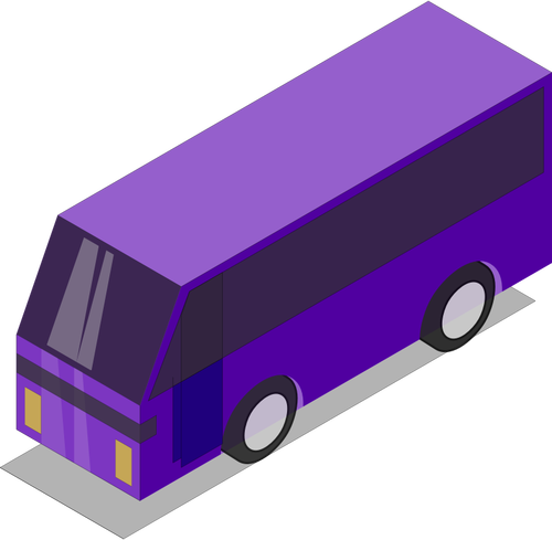 Ônibus roxo