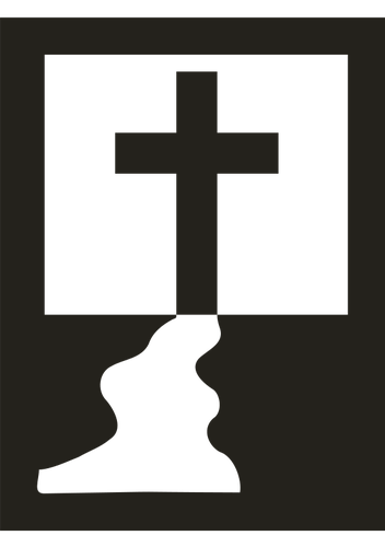 Calvary Silhouette Vector