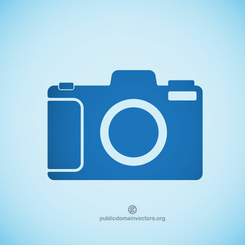 Digitale camera vector symbool