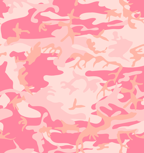 Image vector imprimé camouflage rose