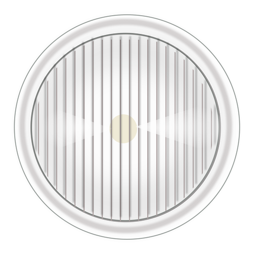 Gráficos vectoriales del coche faros