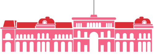 Розовый замок