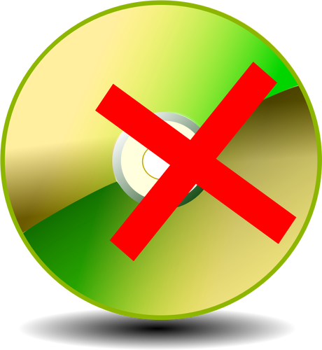 Векторные картинки зеленые блестящие CD ROM размонтировать знак с тенью