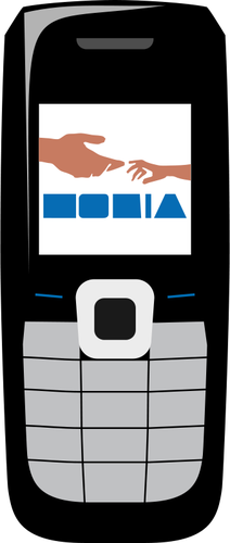 Vector Illustrasjon av Nokia-telefon