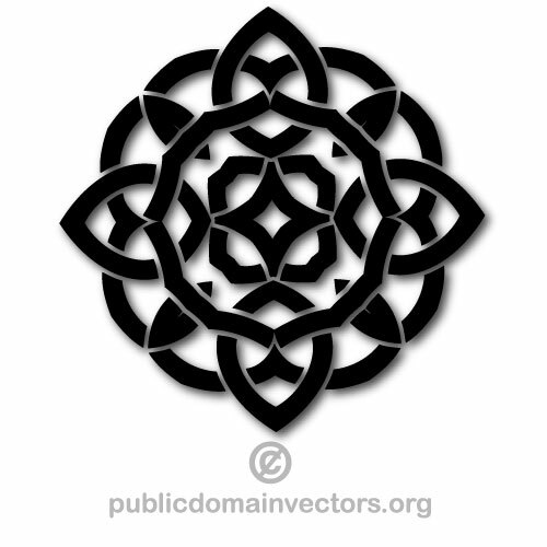 Celtic knot vektör küçük resim