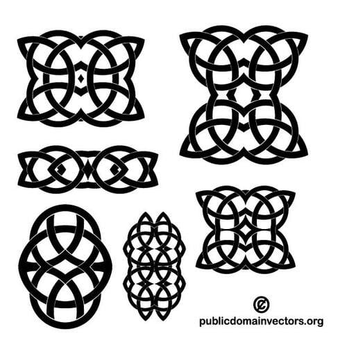 Nodurile celtice vectoriale pachet