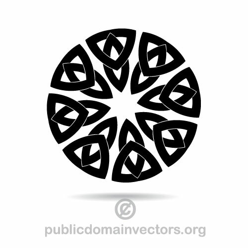 Design de vector nod Celtic