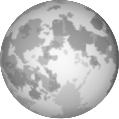 Halloween luminoase full Moon vector imagine