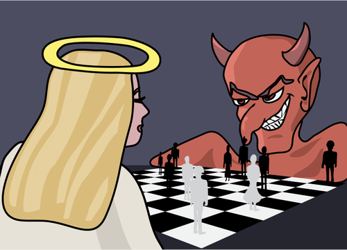 恶魔 vs 天使棋游戏
