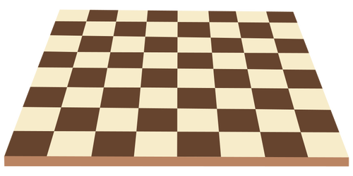 Brun sjakkbrett