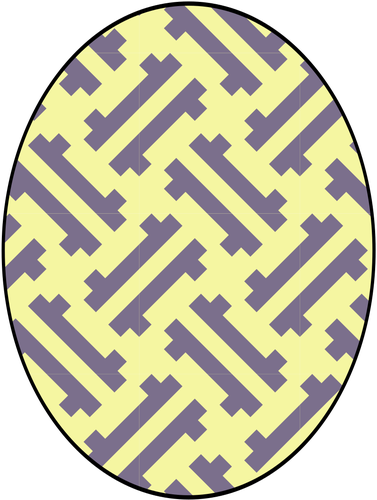 Easter egg pattern