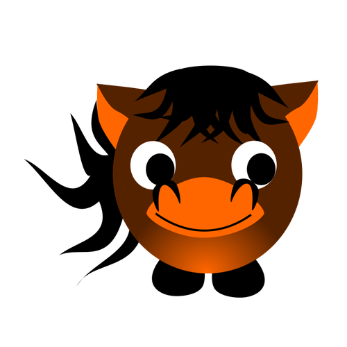 Vector de la imagen del caballo