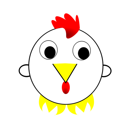 Vector images clipart de coq