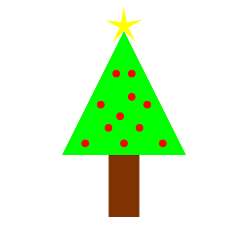 Simple arbre de Noël