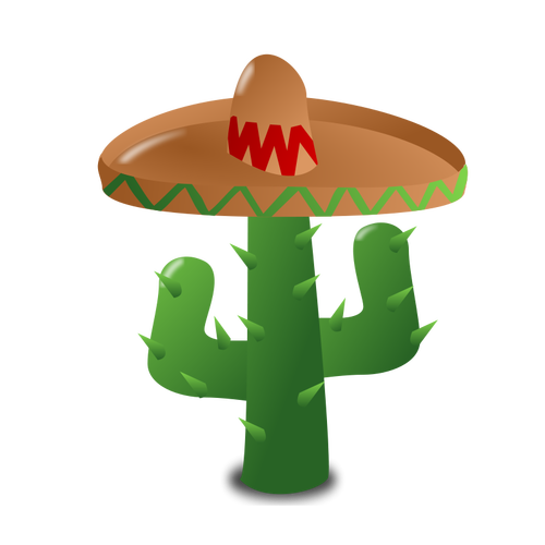 Imagine vectorială de cactus