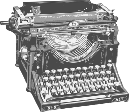 Classic typewriter