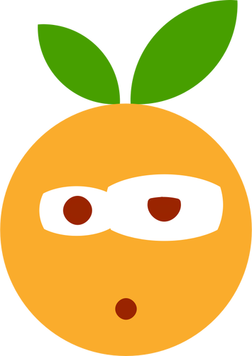 Emoji laranja