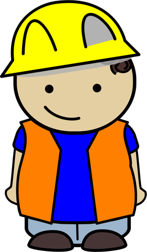 Icono de kid de construcción