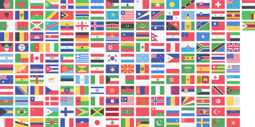 Landen vlaggen