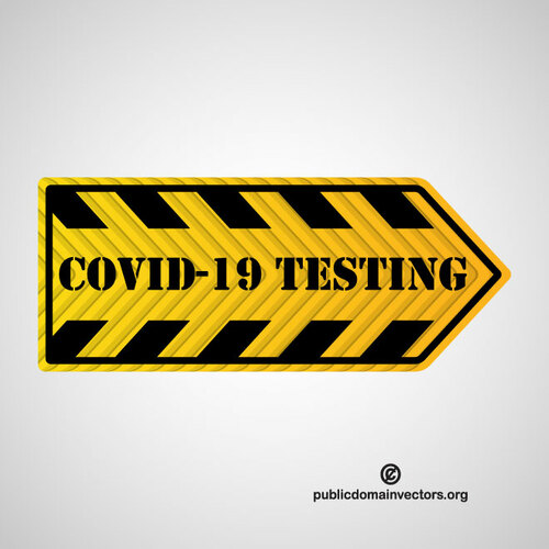 Covid-19 testsite teken