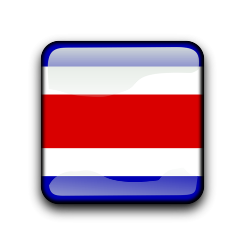 Costa Rica Flagge button