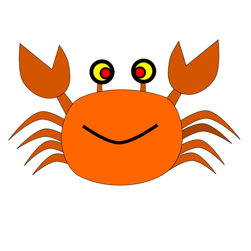 Sourire de crabe