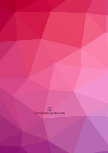 Crimson polygonal pattern