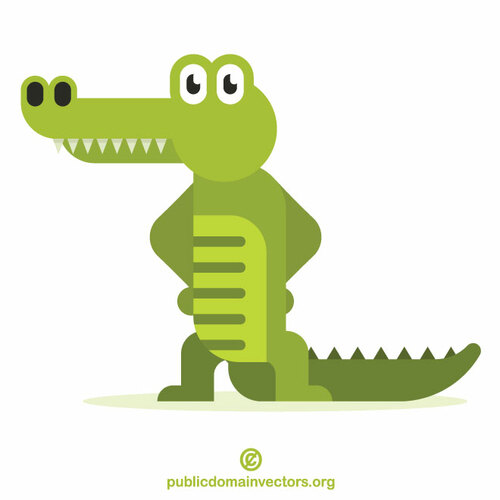 Crocodil de desene animate clip artă