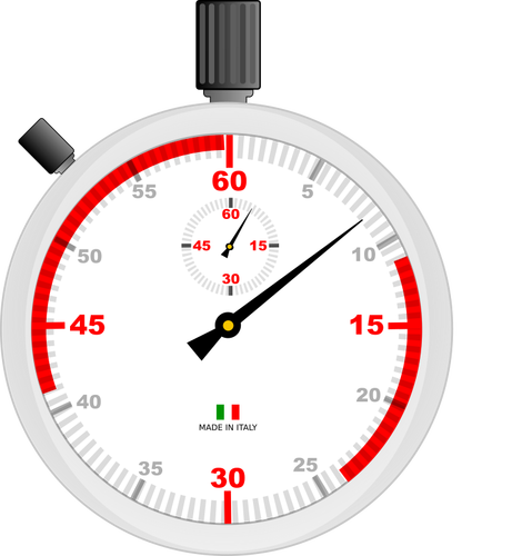 Italské chronometr vektorové kreslení