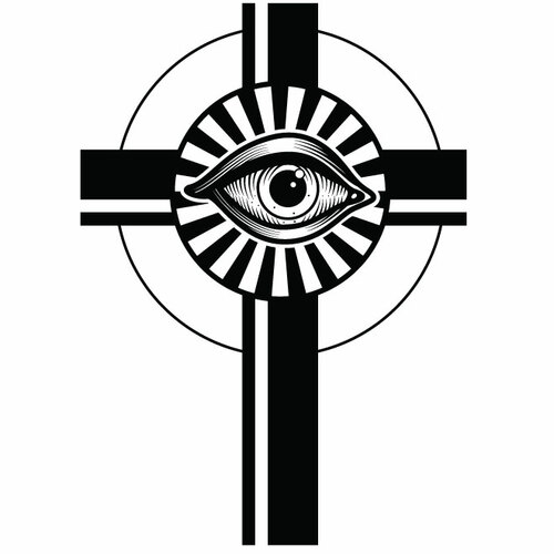 Cross with an eye