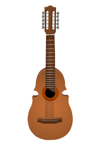 Ilustracja wektorowa gitary