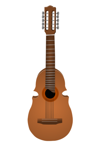 Vectorillustratie van gitaar