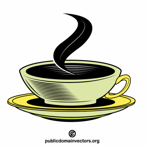 Tasse Kaffee Vektor-ClipArt