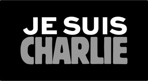 Je suis Charlie juliste vektori kuva