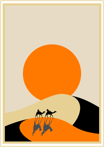 Desert poster