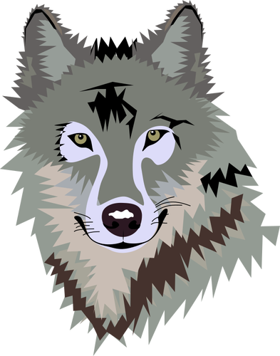 Wolf portrait