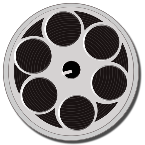 Film reel vektör çizim