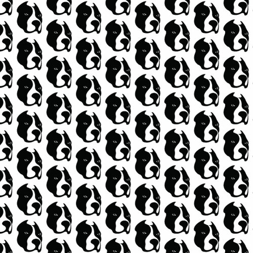 Dog wallpaper pattern