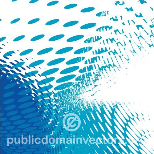 Blue halftone vector background