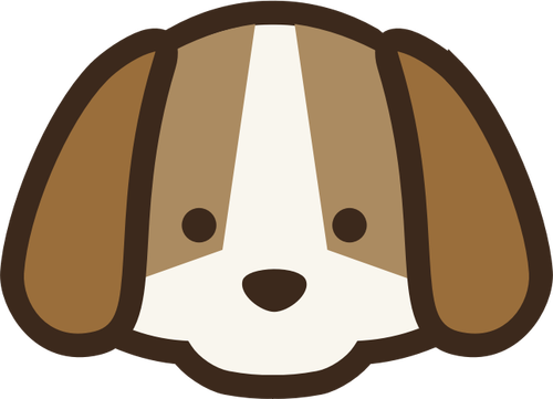 Japansk Dou Shou Qi hunden vector illustrasjon