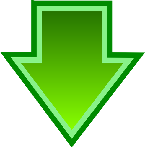 Векторное изображение значка простой зеленый скачать